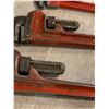 Image 9 : Lot of Mixed Sized Pipe Wrenches for Plumbing