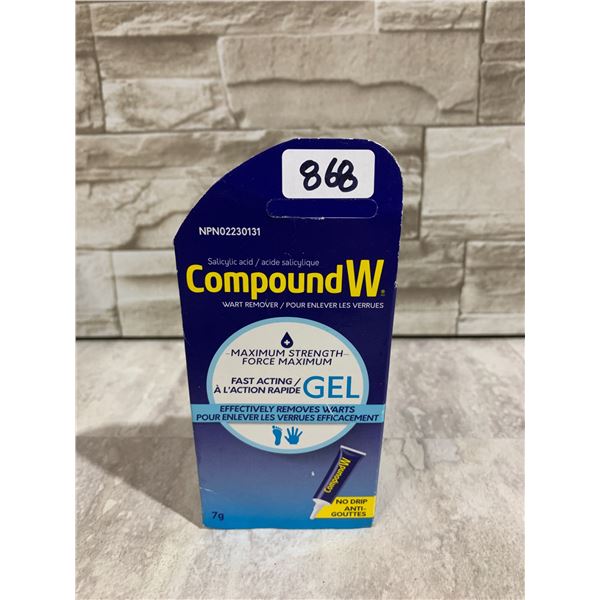 CompoundW Wart Remover Maximum Strength Fast Acting Gel