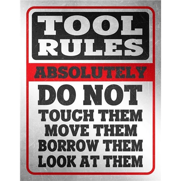 Tool Rules White