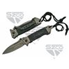 Image 1 : 5" BLACK DROP POINT TASK FORCE LINER LOCK