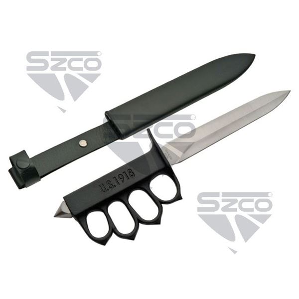 SZCO 12" 1918 WWI TRENCH KNIFE