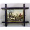 Image 1 : VINTAGE HUNTING PRINT IN ARTS AND CRAFTS STYLE FRA