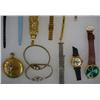 Image 3 : LARGE LOT OF WATCHES - INCL. ROLLIE POCKET WATCH -