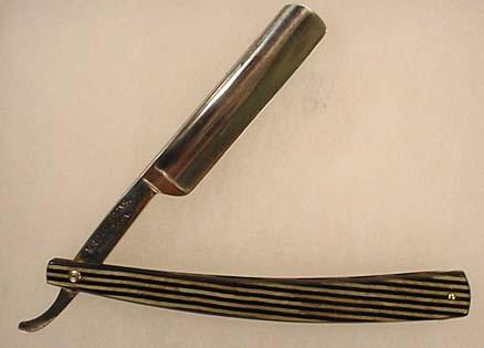 VINTAGE W.R. CASE AND SONS ART DECO STRAIGHT RAZOR