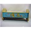 Image 2 : VINTAGE TIN LITHO DOLL CRADLE - Marked Another Sup