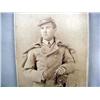 Image 3 : CIVIL WAR ERA CABINET CARD PHOTO OF A SOLDIER W/ K