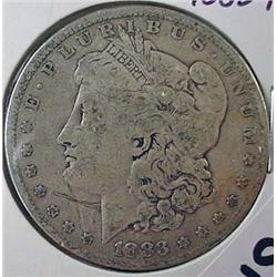 1883-P MORGAN SILVER DOLLAR