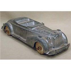 VINTAGE HUBLEY CONVERTIBLE TOY CAR - Pre war era. 
