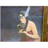 Image 3 : ANTIQUE NATIVE AMERICAN INDIAN MAIDEN PRINT IN SWI