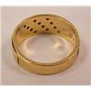 Image 2 : 14K GOLD AND DIAMOND LADIES RING - 14k gold ring w