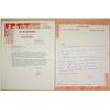Image 1 : LOT OF 2 AL HALPERN CIRCUS SIGNED LETTERS ON LETTE