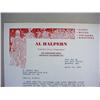 Image 3 : LOT OF 2 AL HALPERN CIRCUS SIGNED LETTERS ON LETTE