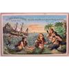 Image 1 : VICTORIAN TRADE CARD - AYER'S HAIR VIGOR - MERMAID