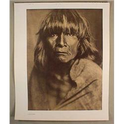 VINTAGE EDWARD S. CURTIS NATIVE AMERICAN INDIAN PR