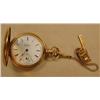 Image 1 : VINTAGE ELGIN POCKET WATCH W/ CHAIN - RUNS
