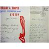 Image 3 : VINTAGE BILL HOOPER HANDWRITTEN LETTER ON CIRCUS L