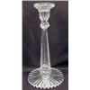 Image 1 : VINTAGE LEAD CRYSTAL CANDLESTICK HOLDER - Approx. 
