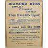 Image 2 : VICTORIAN TRADE CARD - DIAMOND DYES
