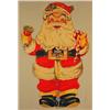 Image 1 : 1949 SEARS DIE CUT SANTA STRING TOY - Marked Sears
