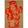 Image 2 : 1949 SEARS DIE CUT SANTA STRING TOY - Marked Sears
