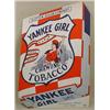 Image 1 : VINTAGE YANKEE GIRL CHEWING TOBACCO DIE CUT ADVERT