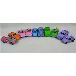 LOT OF 10 VINTAGE TOOTSIE TOY CARS