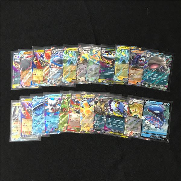 LOT OF MORE THAN 20 POKEMON TCG TRADING CARDS