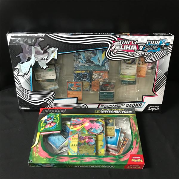 LOT OF 2 POKEMON TCG PREMIUM COLLECTION BOXES