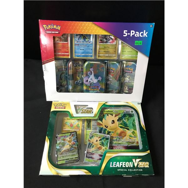 LOT OF 2 POKEMON TCG  BOXES