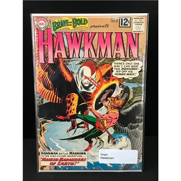BRAVE AND THE BOLD PRESENTS #43 ORIGIN OF HAWKMAN - DC COMICS