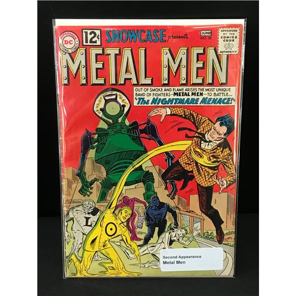 SHOWCASE PRESENTS #38 2ND APPEARANCE OF METAL MEN - DC COMICS