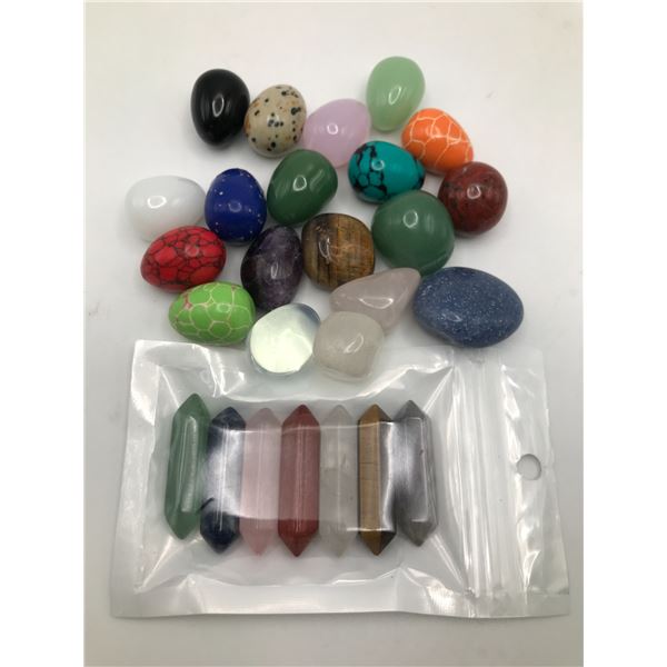 LOT OF POLISHED QUARTZ