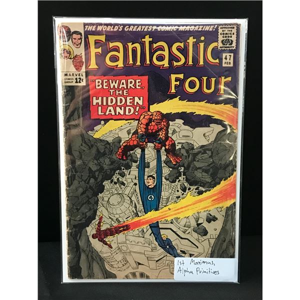 FANTASTIC FOUR #47 1ST MATIMUS AND 1ST ALPHA PRIMITIVES - MARVEL COMICS