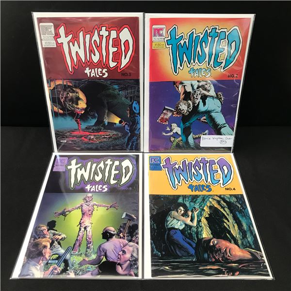 LOT OF 4 TWISTED TALES COMICS - PC COMICS