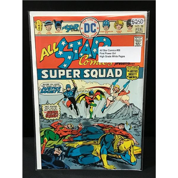 ALL STAR COMICS #58 1ST POWERGIRL - DC COMICS