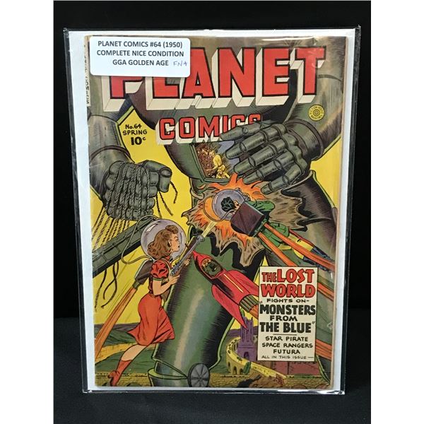 PLANET COMICS #64 (1950) - GOLDEN AGE
