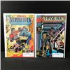 Image 1 : LOT OF 2 STARSLAYER COMICS #3 & #10 - FIRST COMICS