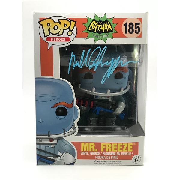 arnold schwarzenegger Signed MR. FREEZE FUNKO POP - KB COA