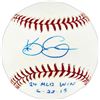 Image 1 : KEVIN GAUSMAN SIGNED AND INSCRIBED BASEBALL (BECKETT COA)