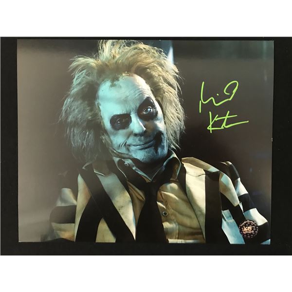 Michael Keaton SIGNED BEETLEJUICE 8X10 - KB COA