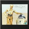 Image 1 : ANTHONY DANIELS SIGNED C3P0 Star Wars 8X10 - KB COA