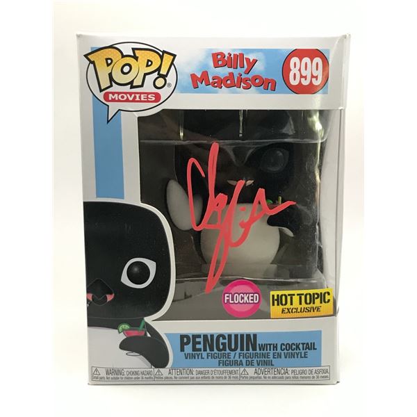 Adam Sandler SIGNED BILLY MADISON PENGUIN FUNKO POP - KB COA