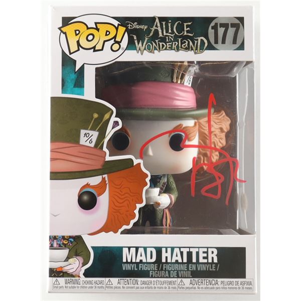 JOHNNY DEPP SIGNED MAD HATTER FUNKO POP - JSA COA