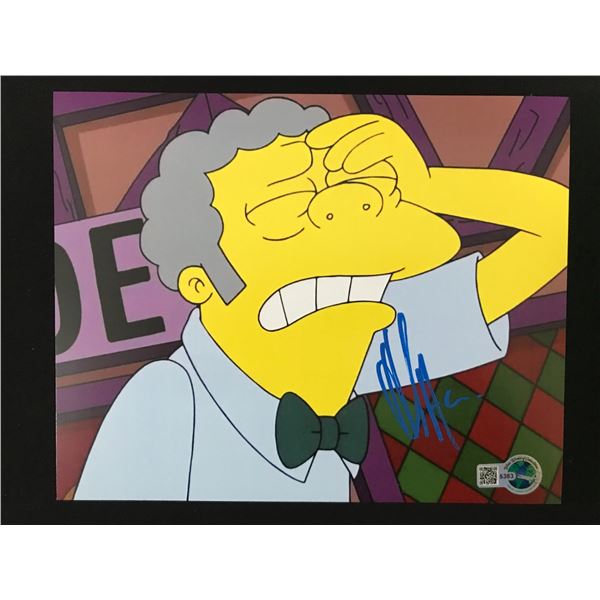 Hank Azaria SIGNED MOE SIMPSONS 8X10 - WWOC COA