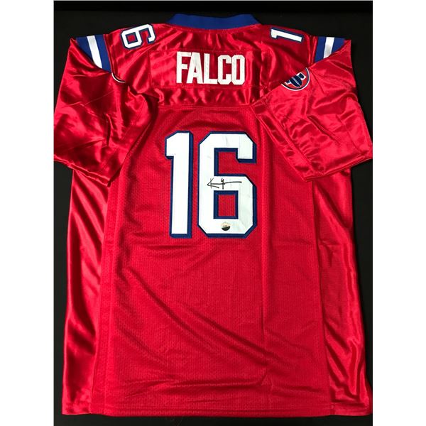 Keanu Reeves SIGNED SHANE FALCO FOOTBALL JERSEY - KB COA