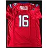 Image 1 : Keanu Reeves SIGNED SHANE FALCO FOOTBALL JERSEY - KB COA