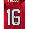 Image 2 : Keanu Reeves SIGNED SHANE FALCO FOOTBALL JERSEY - KB COA