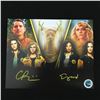 Image 1 : CHRISTINA RICCI AND ELIJAH WOOD SIGNED YELLOWJACKETS 8X10 - WWOC COA