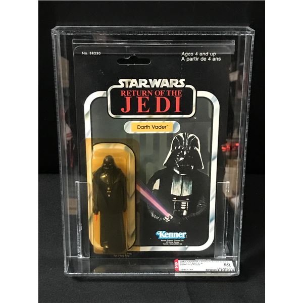AFA GRADED 80 KENNER Star Wars RETURN OF THE JEDO DARTH VADER ACTION FIGURE IN ORIGINAL PACKAGING
