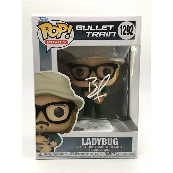 BRAD PITT SIGNED LADYBUG FUNKO POP - KB COA